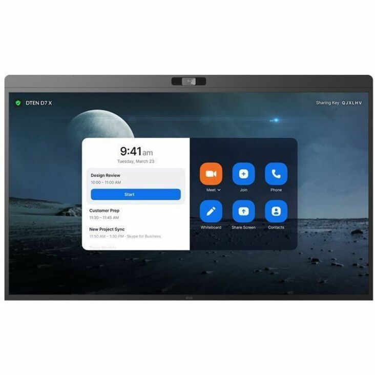 DTEN D7X 75" Multi-Platform Video Conferencing & Meeting Collaboration Solution