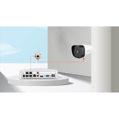 4 CHANNEL POE HD NVR