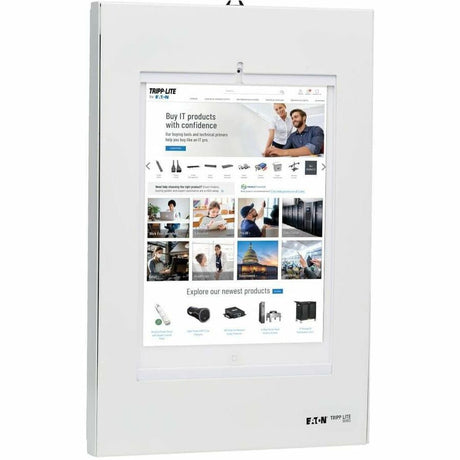 Eaton Tripp Lite Series Secure Wall Mount for 9.7 in. to 11 in. Tablets, White