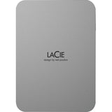 LaCie Mobile Drive Secure STLR2000400 2 TB Portable Hard Drive - 2.5" External - Space Gray