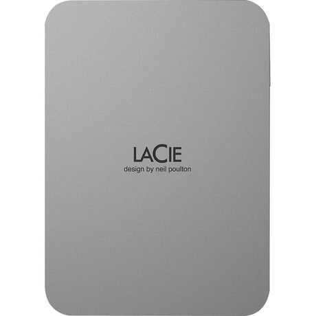 LaCie Mobile Drive Secure STLR2000400 2 TB Portable Hard Drive - 2.5" External - Space Gray