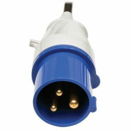 Eaton Tripp Lite Series 3.7kW Single-Phase Local Metered PDU, 208/230V Outlets (32-C13, 6-C19), IEC309 16A Blue 16A, 0U Vertical