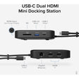 7in1 USBC Dual HDMI Dock
