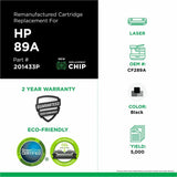 Clover Imaging Remanufactured Toner Cartridge (New Chip) for HP 89A (CF289A)