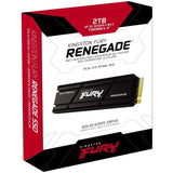 Kingston FURY Renegade 2 TB Solid State Drive - M.2 2280 Internal - PCI Express NVMe (PCI Express NVMe 4.0 x4)