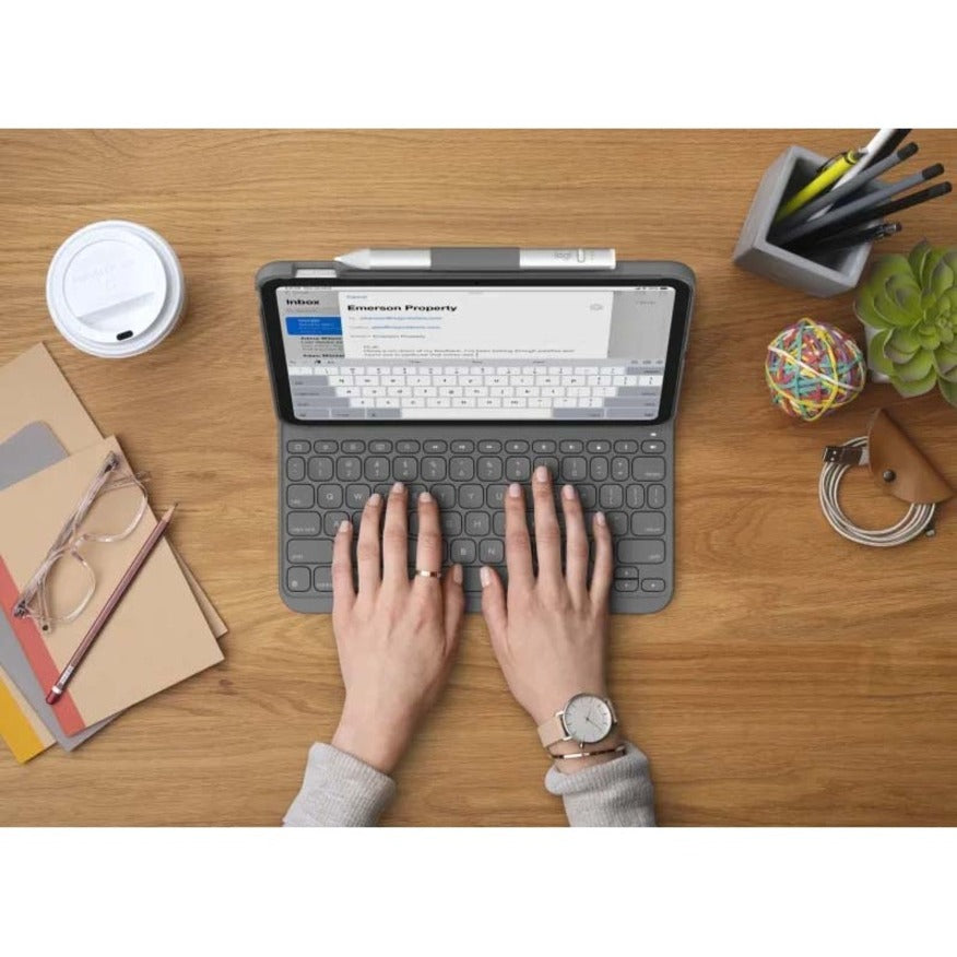 SLIM FOLIO F/ IPAD OXFORD GREY