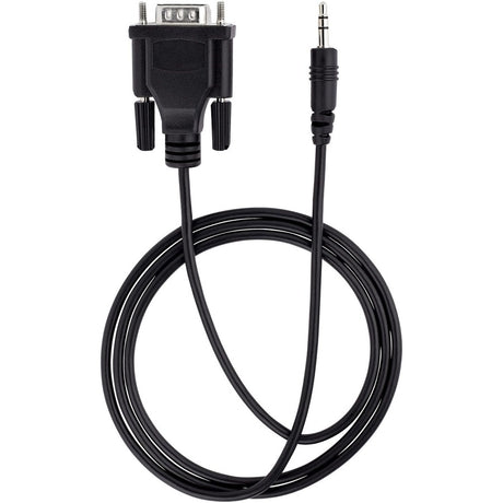 StarTech.com 3ft (1m) DB9 to 3.5mm Serial Cable for Serial Device Configuration, RS232 DB9 Male to 3.5mm for Calibrating via Audio Jack