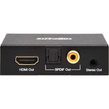 3.5MM OUTPUT AND HDMI AUDIO