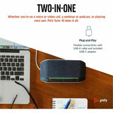 Poly Sync 10 USB-A USB-C Speakerphone
