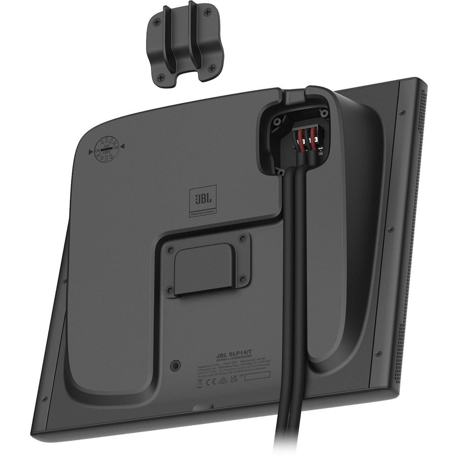 SLEEK LOW-PROF ON-WALL 3IN BLK