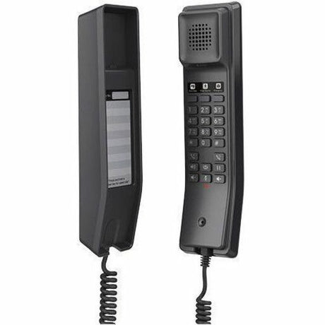 COMPACT HOTEL PHONE - BLACK