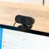 JLab GO WGOCAMRBLK124 Webcam - 2.1 Megapixel - 30 fps - Black - USB Type A