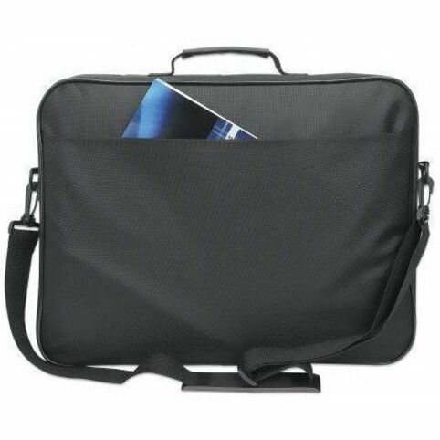 Manhattan Cambridge Carrying Case (Briefcase) for 17.3" Apple Notebook - Black