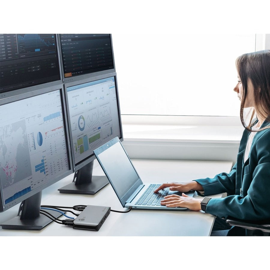 Quad Display Docking Station