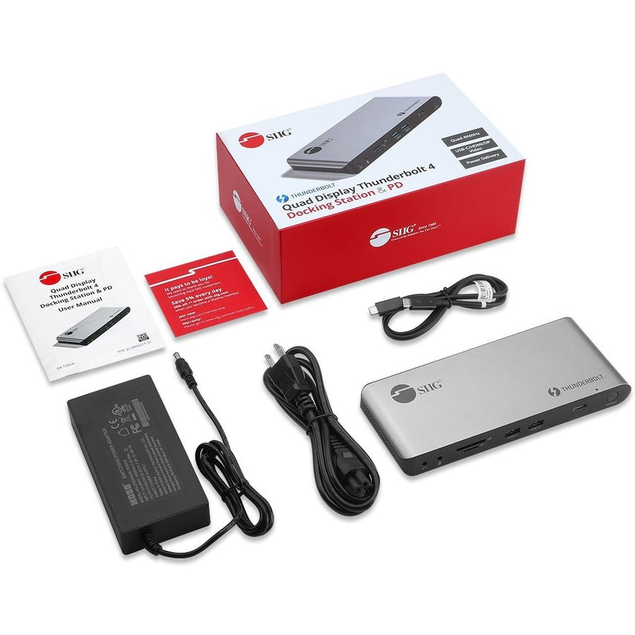 Quad Display Docking Station