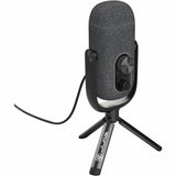 JLab JBuds Talk Wired Condenser, Dynamic Microphone for Studio, Podcasting, Gaming, Recording - Black