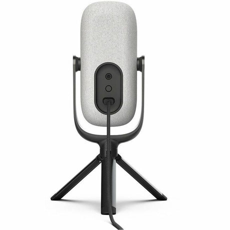 JLab JBuds Talk Wired Condenser, Dynamic Microphone for Studio, Podcasting, Gaming, Recording - White