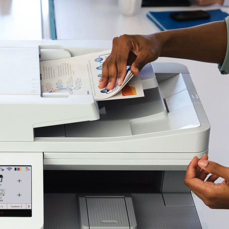 Brother Workhorse MFC-EX670W Enterprise Color Laser All-in-One Printer with Fast Printing, Large Paper Capacity, and Advanced Security Features