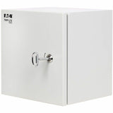 Eaton Tripp Lite Series SmartRack Outdoor Industrial Enclosure with Lock - NEMA 4, Surface Mount, Metal Construction, 12 x 12 x 10 in., Gray