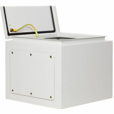 Eaton Tripp Lite Series SmartRack Outdoor Industrial Enclosure with Lock - NEMA 4, Surface Mount, Metal Construction, 12 x 12 x 10 in., Gray