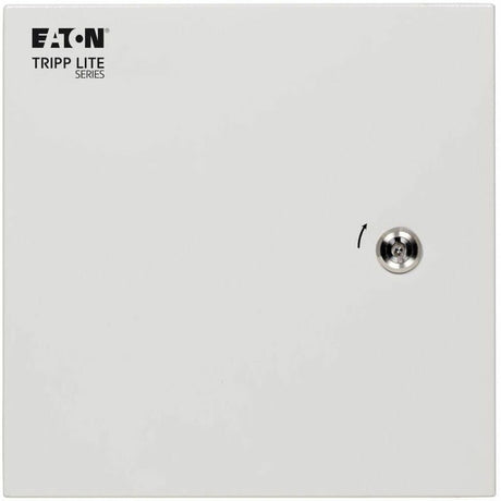 Eaton Tripp Lite Series SmartRack Outdoor Industrial Enclosure with Lock - NEMA 4, Surface Mount, Metal Construction, 12 x 12 x 10 in., Gray