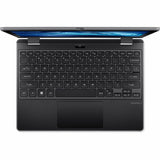 Acer TravelMate Spin B3 B311RN-33 TMB311RN-33-C0JS 11.6" Touchscreen Convertible 2 in 1 Notebook - WXGA - 60 Hz - Intel N-Series N100 - 4 GB - 128 GB Flash Memory - English Keyboard - Black