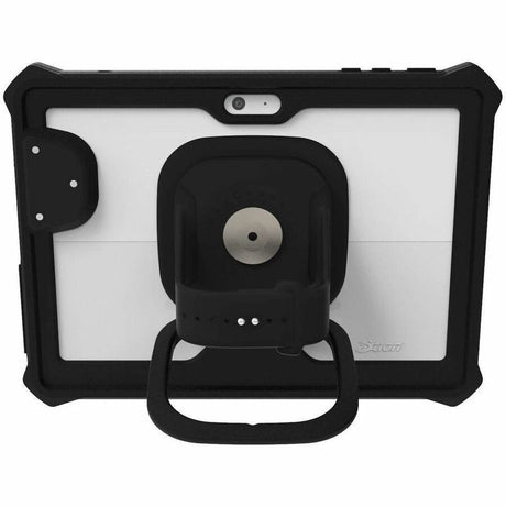 The Joy Factory aXtion Go MP Rugged Carrying Case Microsoft Surface Go, Surface Go 2, Surface Go 3, Surface Go 4 Tablet, Credit Card, Card Reader - Black, Transparent