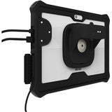 The Joy Factory aXtion Go MP Rugged Carrying Case Microsoft Surface Go, Surface Go 2, Surface Go 3, Surface Go 4 Tablet, Credit Card, Card Reader - Black, Transparent