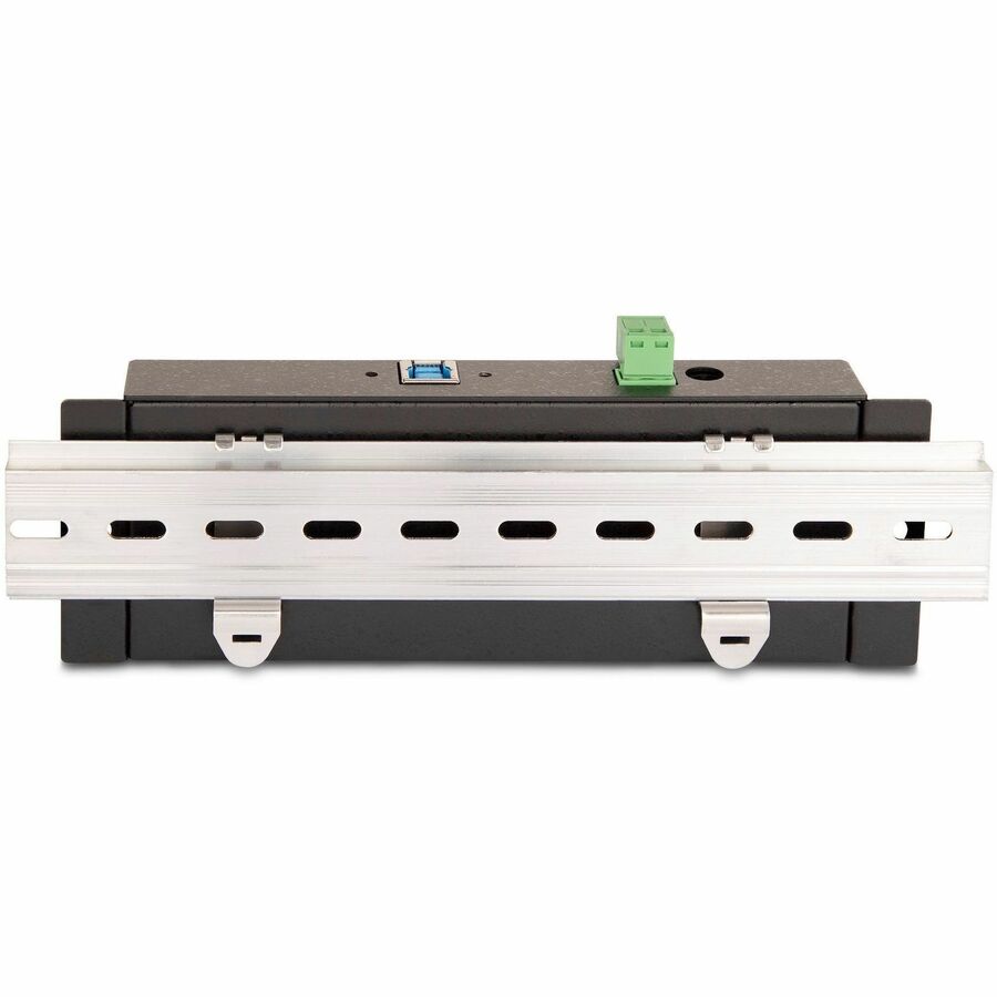 StarTech.com 4-Port Industrial USB 3.0 5Gbps Hub, Rugged USB Hub w/ ESD & Surge Protection, DIN/Wall/Desk Mountable, USB-A Expansion Hub