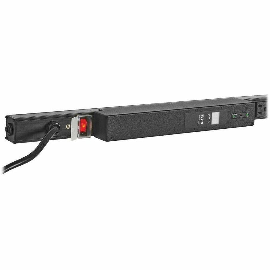 Eaton Tripp Lite Series 1.92kW Single-Phase Local Metered PDU with ISOBAR Surge Protection, 120V, 3840 Joules, 28 NEMA 5-15/20R Outlets, L5-20P Input, 15 ft. Cord, 0U Vertical