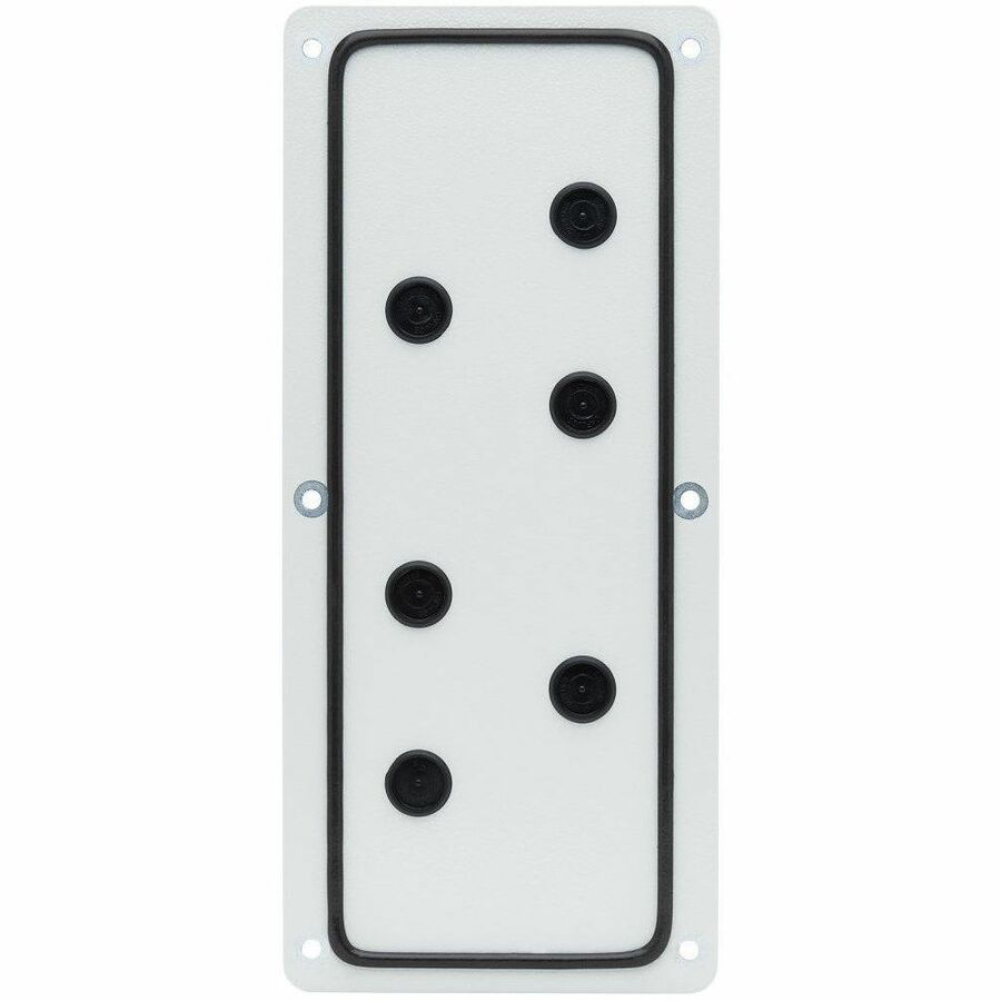 Eaton Tripp Lite Series SmartRack Cable Gland Plate for NEMA-Rated Enclosure Cabinets, 6 Ports (0.5 in.)