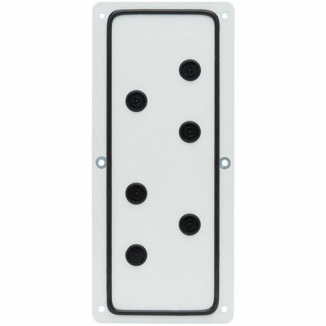 Eaton Tripp Lite Series SmartRack Cable Gland Plate for NEMA-Rated Enclosure Cabinets, 6 Ports (0.5 in.)