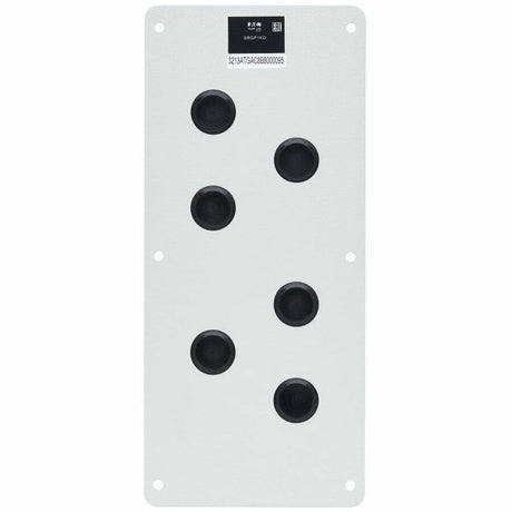 Eaton Tripp Lite Series SmartRack Cable Gland Plate for NEMA-Rated Enclosure Cabinets, 6 Ports (0.5 in.)