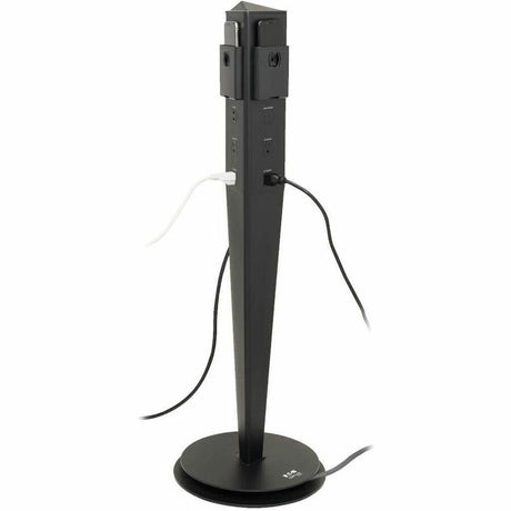 Eaton Tripp Lite Series Safe-IT 5-Port Mobile Power Tower and USB Charging Station - USB-C 60W, 4x USB-A, 6x 5-15R, Wireless Charging, 1000 Joules, 10 ft. Cord, Antimicrobial Protection