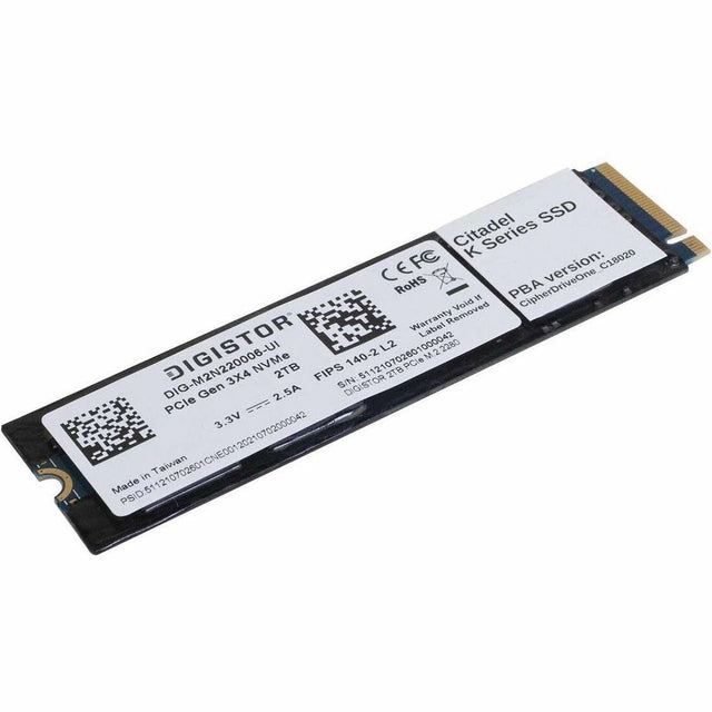 DIGISTOR Citadel K 512 GB Solid State Drive - Internal (PCI Express NVMe 3.0 x4)