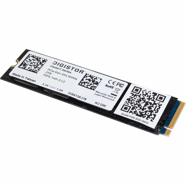 DIGISTOR Citadel C 512 GB Solid State Drive - M.2 2280 Internal - PCI Express NVMe - TAA Compliant