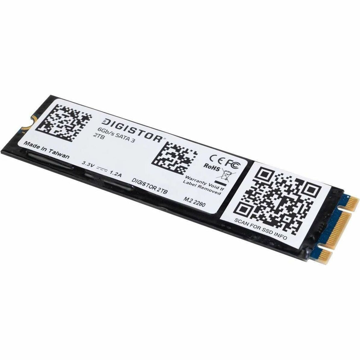 Digistor Citadel C 2 TB Solid State Drive - M.2 2280 Internal - SATA - TAA Compliant