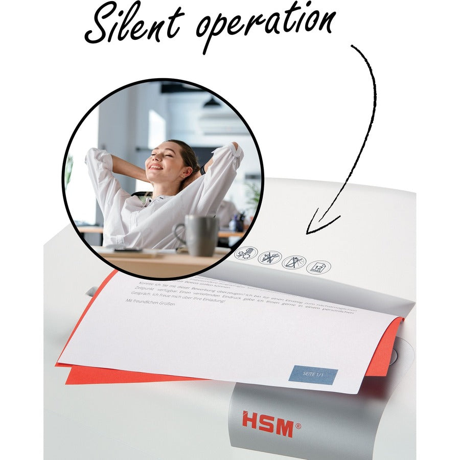 HSM shredstar X12 Cross Cut Shredder