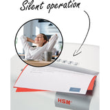 HSM shredstar X12 Cross Cut Shredder