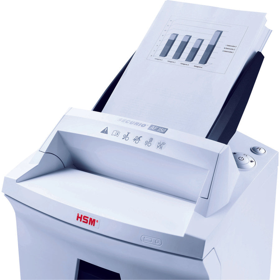 HSM SECURIO AF150 Micro-Cut Shredder with Automatic Paper Feed