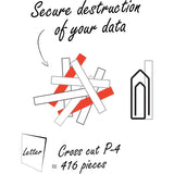 HSM shredstar X14 Cross Cut Shredder