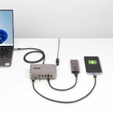StarTech.com 10-Port USB-C Hub, 8x USB-A + 2x USB-C, Self-Powered w/ 65W Power Supply, USB 3.1 10Gbps Desktop/Laptop USB Hub w/ Charging