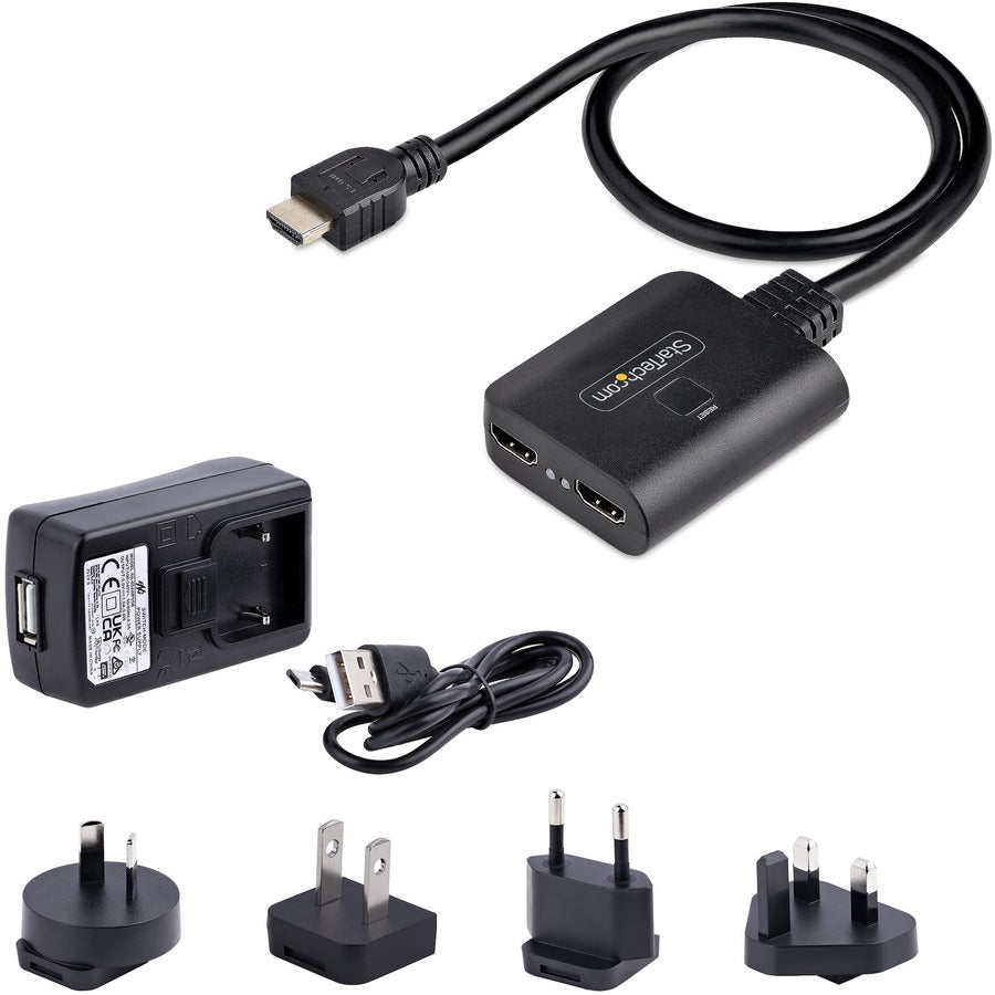 2-PORT HDMI SPLITTER 1 IN 2 OUT