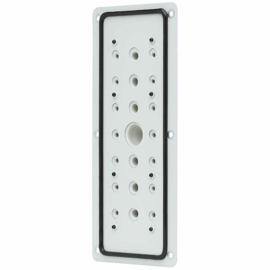 Eaton Tripp Lite Series SmartRack Cable Entry Gland Plate for NEMA-Rated Enclosure Cabinets, 21-Port Membrane