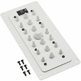 Eaton Tripp Lite Series SmartRack Cable Entry Gland Plate for NEMA-Rated Enclosure Cabinets, 21-Port Membrane