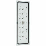 Eaton Tripp Lite Series SmartRack Cable Entry Gland Plate for NEMA-Rated Enclosure Cabinets, 21-Port Membrane