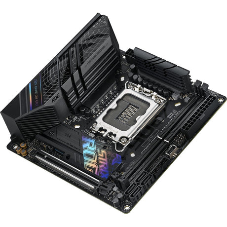 Asus ROG Strix B760-I GAMING WIFI Gaming Desktop Motherboard - Intel B760 Chipset - Socket LGA-1700 - Mini ITX