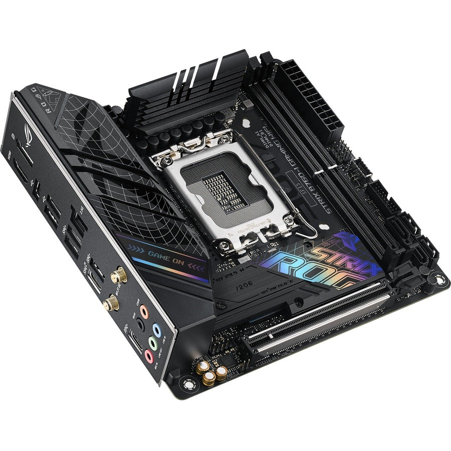 Asus ROG Strix B760-I GAMING WIFI Gaming Desktop Motherboard - Intel B760 Chipset - Socket LGA-1700 - Mini ITX