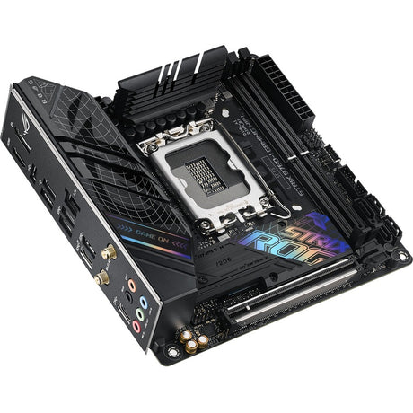 Asus ROG Strix B760-I GAMING WIFI Gaming Desktop Motherboard - Intel B760 Chipset - Socket LGA-1700 - Mini ITX