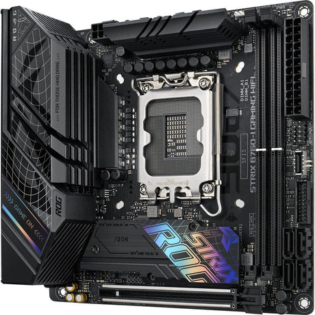 Asus ROG Strix B760-I GAMING WIFI Gaming Desktop Motherboard - Intel B760 Chipset - Socket LGA-1700 - Mini ITX